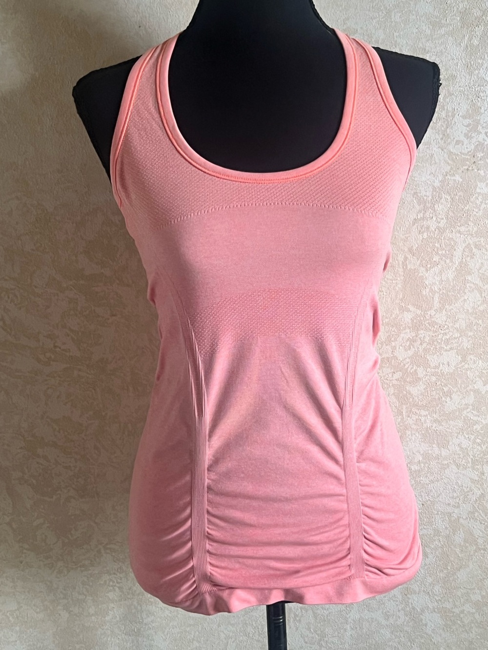 Athleta Pink Seamless Racerback Tank